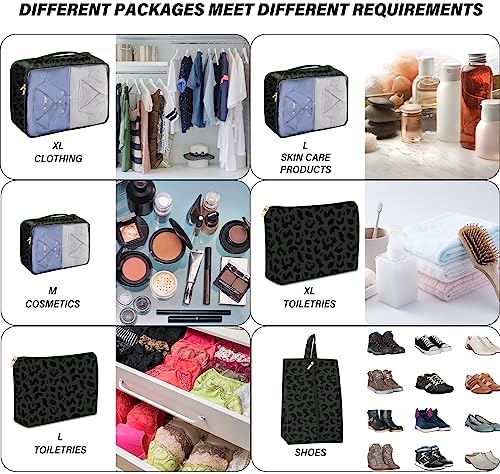 7 Set Packing Cubes Travel Luggage Organizers - Image 5