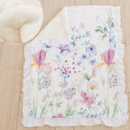Brandream Gilrs Floral Bedding Boho Baby Bedding Watercolor Farmhouse Nursery - Image 6