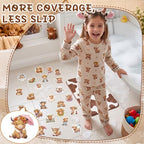 Fullhawl 30 Pcs Highland Cow Non Slip Shower Stickers, Bathtub Safety - Image 4