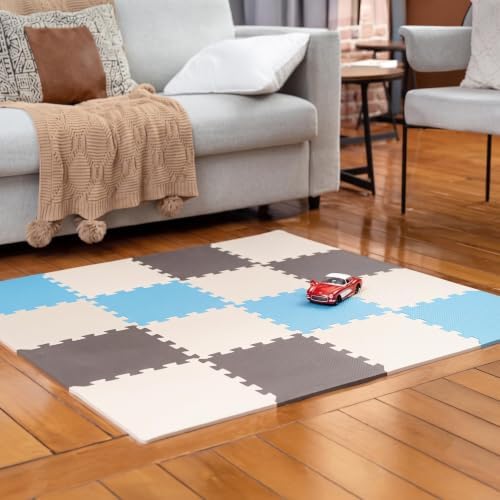 MioTetto Baby Play Mat, Soft Foam Floor Tiles by MioTetto
