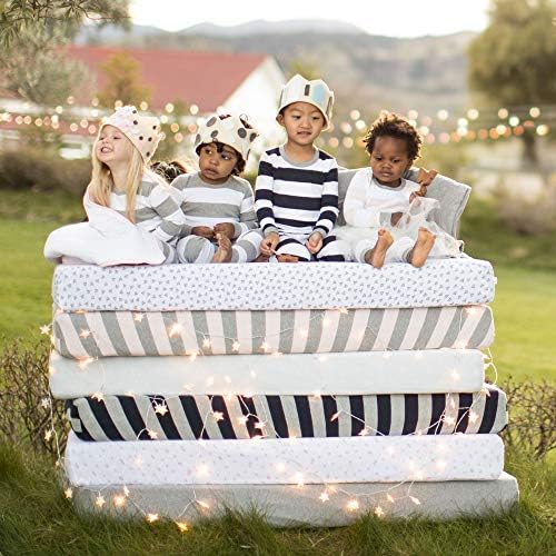 Burt's Bees Baby Organic Cotton Fitted Crib Sheet, Unisex Baby Beddings - Image 3