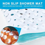 XIYUNTE Bath Mat for Tub Non Slip Bathtub Mat Non Slip 40x16 Baby Bath Mat - Image 3