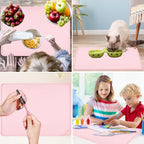 Pink Toddler Placemat-Non Slip Placemat - Image 3