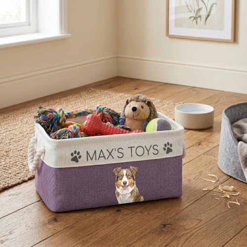 Macorner Personalized Pet Toy Storage Basket - Image 4