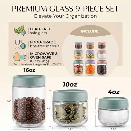 Airtight Glass Food Storage Containers - Image 2