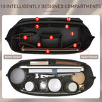 Doxo Purse Organizer Insert for Handbags & Base Shaper 2pc Set, Felt Neverfull - Image 4