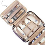 NISHEL Travel Toiletry Bag for women, Portable Hanging makeup Organizer - Image 4