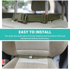 Car Seat Back Organizer, Tactical MOLLE Sag Proof Vehicle Panel Backseat Cover - Image 5
