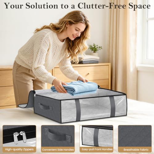 StorageRight Under Bed Storage Bags, 6 Pack - Image 3