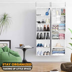 SpaceAid 2 Pack Hanging Closet Organizer and Storage - Image 7