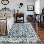BILEEHOME Dark Blue 5x8 Area Rug - Image 2