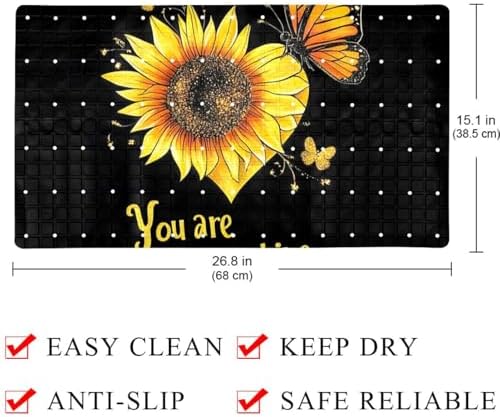 Shower Mat Non-Slip Bathtub Mats - Image 4