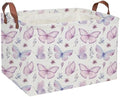Rectangular Kids Baskets Butterfly Basket Kids Storage Bins Girls Basket Cute by DDBASKET