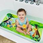 BEEHOMEE Kids Bath Mat for Tub, Non-Slip Toddler Bathtub Mat - Image 2