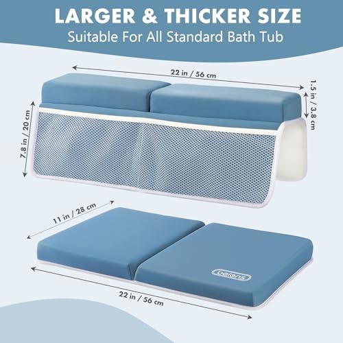 beiens Bath Kneeler and Elbow Rest Pad Set, 1.5-Inch Thick Memory Foam Pads - Image 5