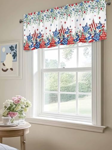 4th of July Kitchen Curtains Valances - Image 5