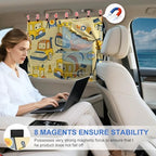 Car Window ShadesCar Window Shades, 8 Strong Magnets Magnetic Side Window Sun - Image 5