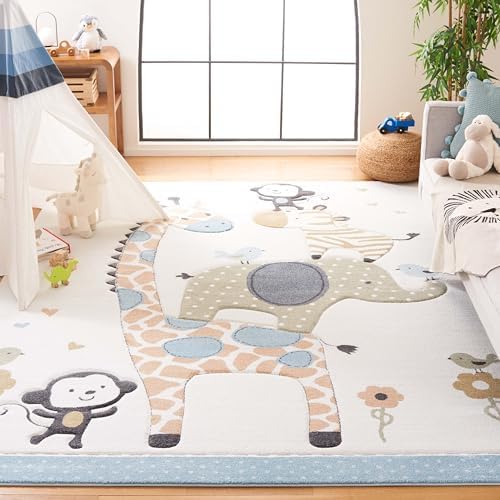 SAFAVIEH Carousel Kids Collection Area Rug by Unknown