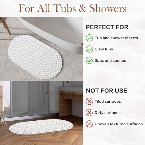 Bathtub Mat 27x15 Non Slip - Image 7