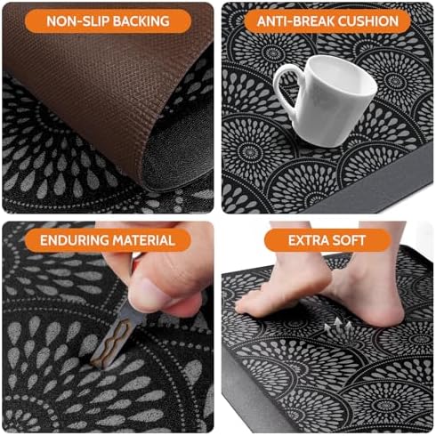 Mattitude 4/5 Inch Kitchen Mat, Waterproof Non-Slip Standing Mats and Rugs - Image 4