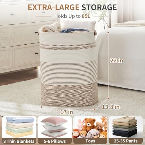 AINUOQI Laundry Basket with Handles - Image 2