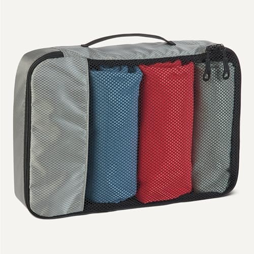 Amazon Essentials 4-Piece Packing Cubes Travel Accessories Set, Space-Saving - Image 4