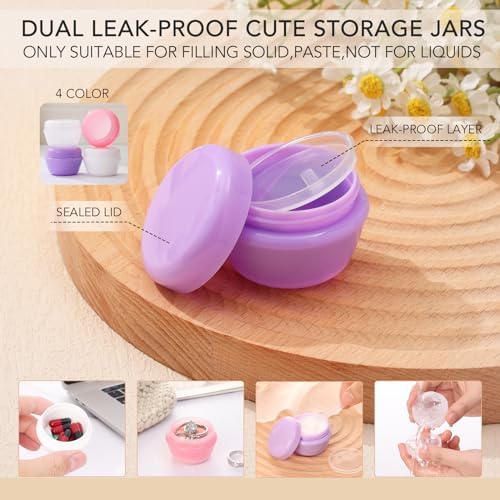 Muslish 21 Pack Travel Bottles for Toiletries, Leak-Proof TSA Compliant - Image 4