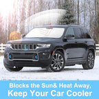 TINGLU Sun Shade for Jeep Grand Cherokee 4XE 2024 Accessories Windshield Sun - Image 5