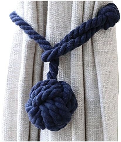 Melaluxe 2 Pack Curtain Tiebacks - Image 6