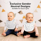 KeaBabies 8-Pack Organic Baby Bibs - Image 6