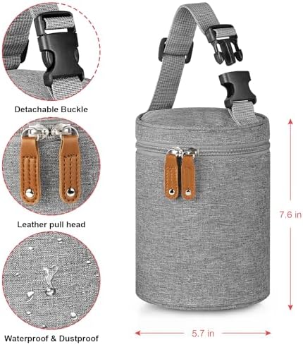 Accmor Breastmilk Cooler Bag, Insulated Baby Bottle Cooler Tote Bags - Image 3