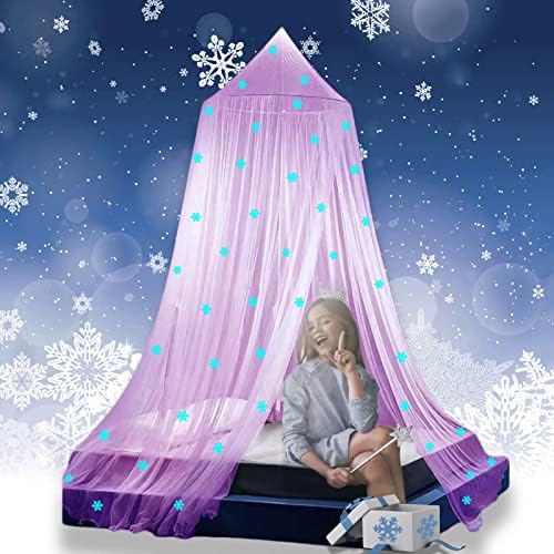 Stars Bed Canopy Glow in The Dark, Bed Canopy by Eimilaly