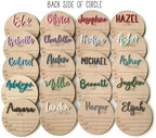 Double Sided Personalized Baby Birth Announcement Sign - Image 5