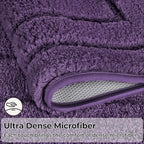 GRANNY SAYS Purple Bathroom Rugs Set 2 Piece, Non Slip Bath Mats - Image 4