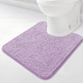 BOANKODU Toilet Rugs U-Shaped, Machine Washable, Bath Mats by BOANKODU