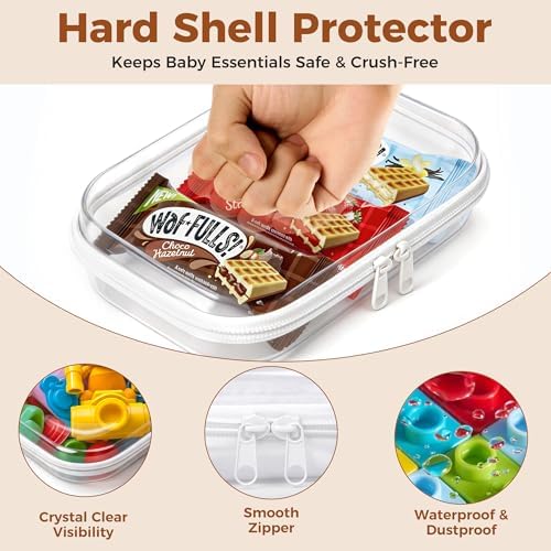 4 Pack Diaper Bag Organizer Pouches, Toiletry Bag - Image 4