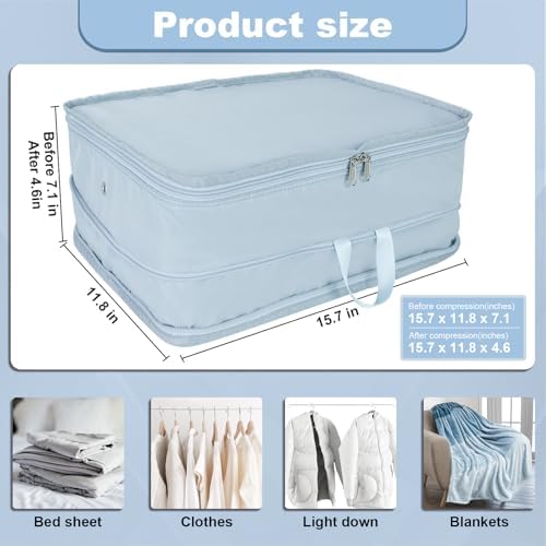 Packing Cubes for Travel Packing Organizers Compression Travel Cubes - Image 2