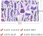 Shower Mat Non Slip, Gnome Lavenders Anti Slip Bath Mat - Image 4