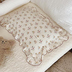 BuLuTu Cotton Muslin Ruffles Toddler Pillow Case - Image 5