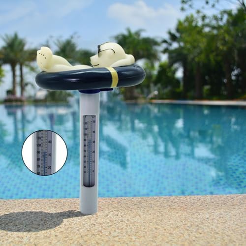 20 ML Cute Polar Bear Floating Pool Thermometer, 2025 New Spa Thermometers - Image 6