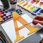 Wooden Letters 12 Inch Large Paintable Wood Letters E - Image 3