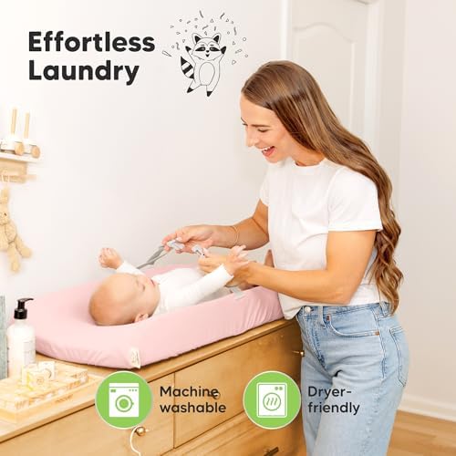 2-Pack Baby Changing Pad Cover for Girl - Image 6