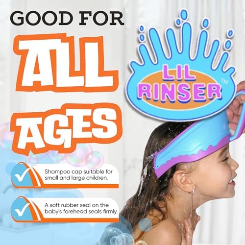 Shampoo Visor by Splash Guard, Comfort Seal Baby Bath Shampoo Shower Cap - Image 4