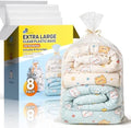 32x42 Inches Clear Large Plastic Storage Bags by PAPAMOODLifeButler