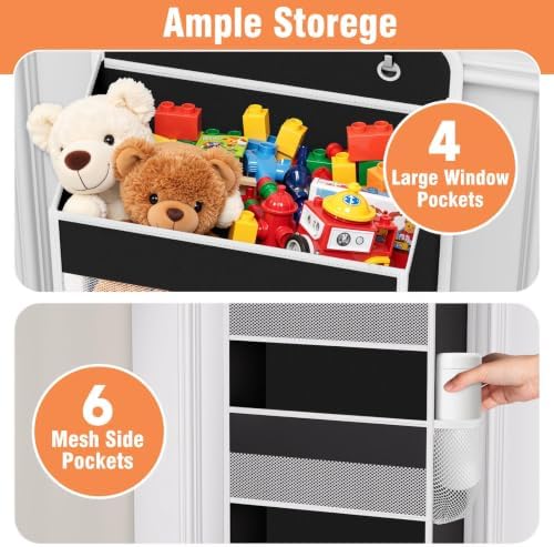 Over The Door Organizer Storage Large Capacity Hanging Bedroom Storage - Image 4