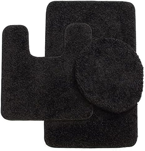 #6 Bath Mat, Contour Mat, and Lid Cover, by Unknown