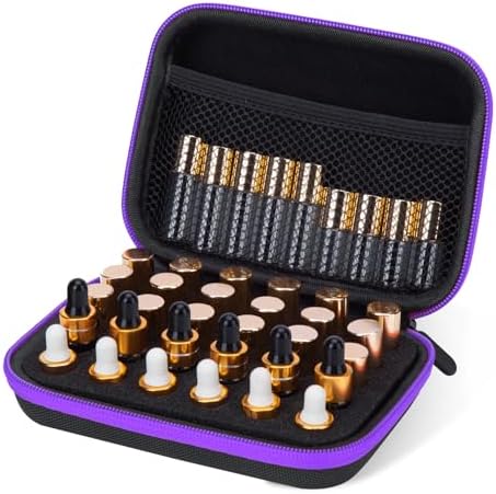 DHXYZZB Vial Storage Case 30 Grids Fits 1-3ML Vials - Image 6
