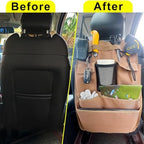 Car Seat Back Organizer with Multiple Pockets and Hooks - Image 6