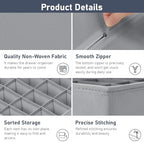 Joyoldelf Sock Organizer Drawer Organizer - Image 3