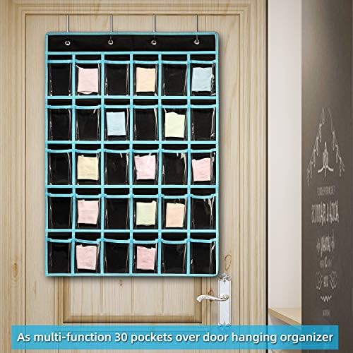 KEEPJOY Classroom Pocket Chart Organizer, Cell Phones Calculator Holder - Image 6